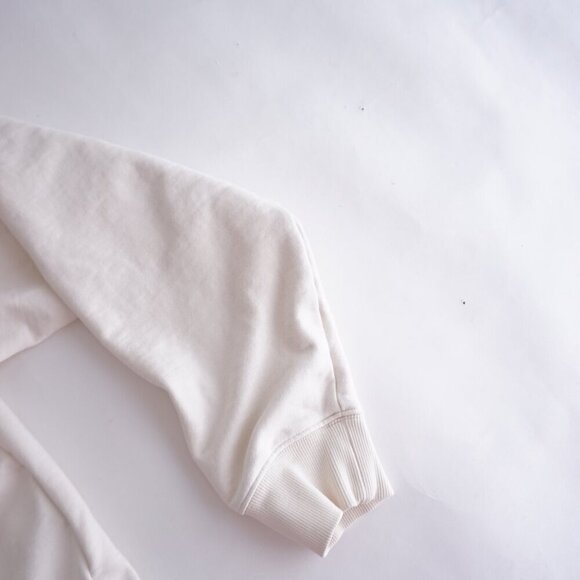 We11Done Logo-Print Mirror Hoodie Ivory Streetwear Sweatshirt XS - Picture 4 of 15